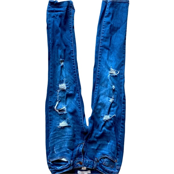 Est. 1946 Dark Wash Distressed Skinny Stretch  Contemporary size 2 - Picture 2 of 9